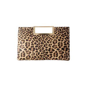 Leopard Print Handbag Cheetah Satchel Bag Top Handle Leather >:(